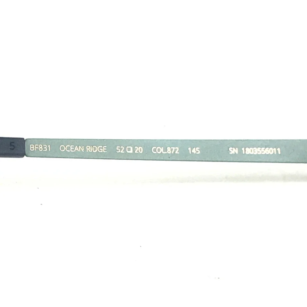 Blackfin Eyeglasses Frames BF831 OCEAN RIDGE COL.872 Blue Green Square 52-20-145